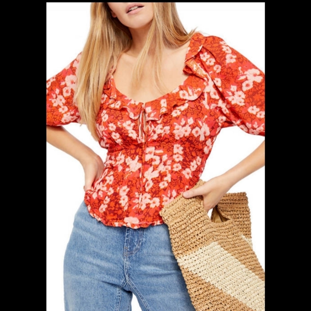 Free People Sweet Memories Blouse